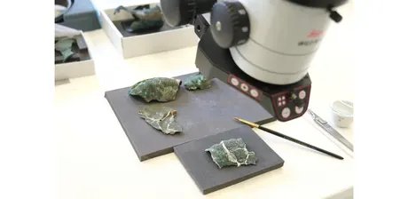 Gefäßscherben aus Bronze
