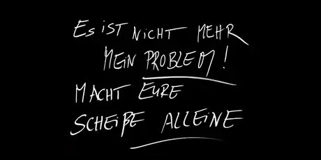 Ausstellung Christoph Schlingensief: Es ist nicht mehr mein Problem, macht eure Scheiße alleine