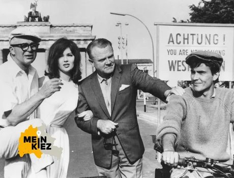 5.	Setfoto Dreharbeiten zu Billy Wilders „Eins, Zwei, Drei“, West-Berlin, 1961