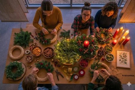 Adventskranz Workshop