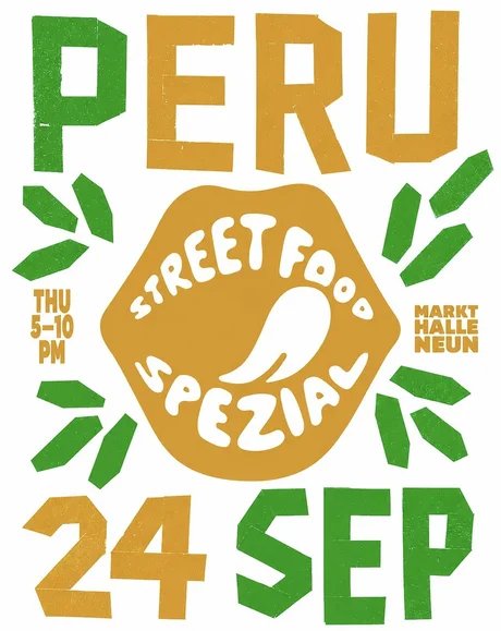 Peru mucho gusto flyer