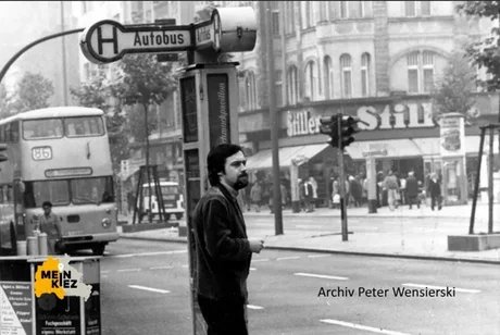 Jürgen Fuchs in West-Berlin, Ende 1970er-Jahre
