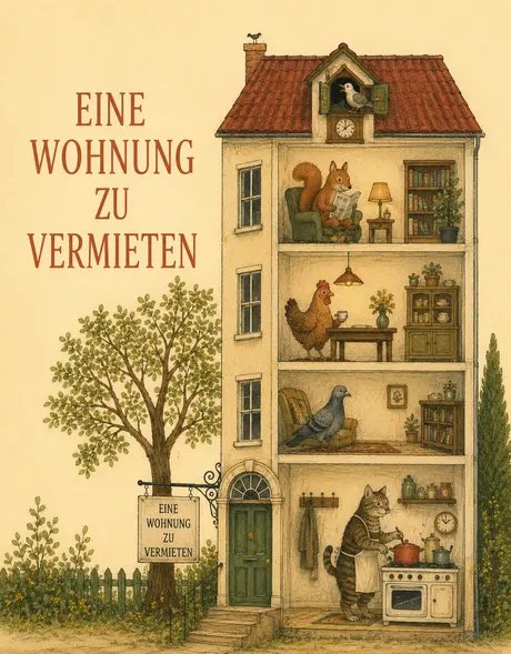 Eine Wohnung zu vermieten