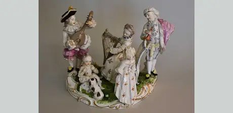 Die spanischen Musikanten, Frankenthal, um 1762
