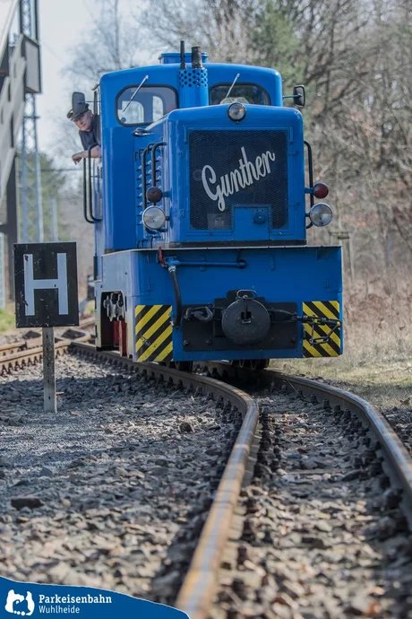 Sonderfahrbetrieb mit Dieselloks und Güterzug in der Wuhlheide