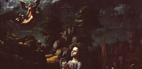 Jan Gossart, Christus am Ölberg (Detail), 1509/10