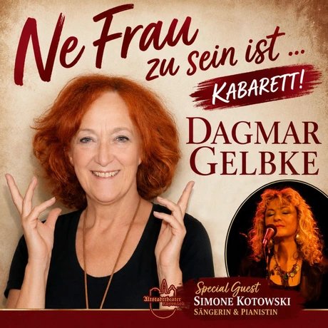 Ne Frau Zu Sein Ist Kabarett Altstadttheater Köpenick Quadrat