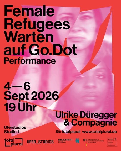 Female Refugees Warten auf Go.Dot