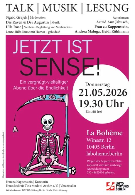 "Jetzt ist Sense!" 