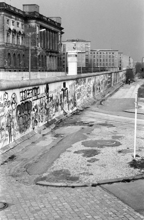 Berliner Mauer Stresemannstr./Zimmerstr. 1986