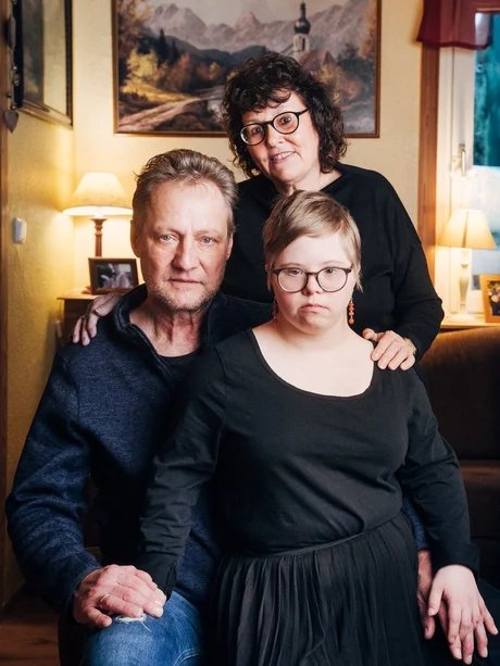 Frederika und ihre Eltern