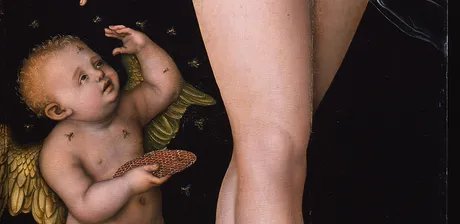 Lucas Cranach d. Ä., Venus und Amor als Honigdieb (Detail), nach 1537