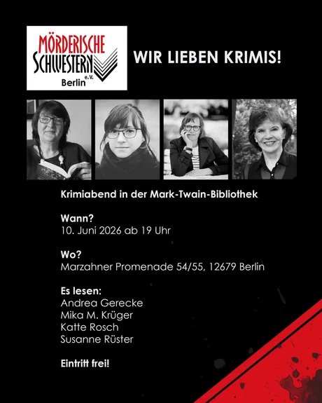 Wir lieben Krimis!