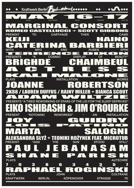 The Infinite Now Line Up