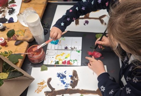 Aktivitäten am Parlament der Bäume