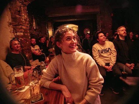 Ein persönlicher Moment der Verbundenheit während der Show