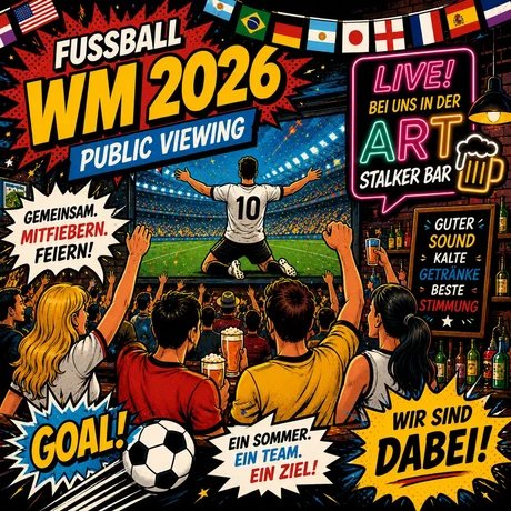 WM Public Viewing im ART Stalker