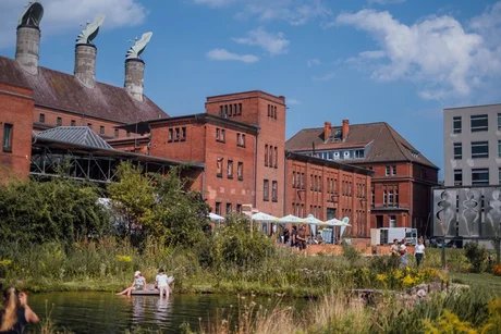 Malzfabrik mit Biotop