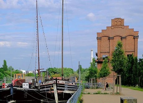 Palmkernölspeicher an der Rummelsburger Bucht