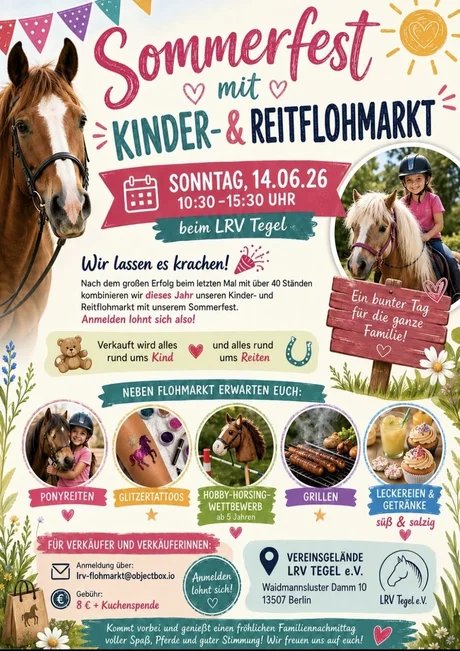 Sommerfest LRV Tegel e.V.