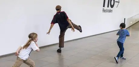 Familiensonntag im Hamburger Bahnhof