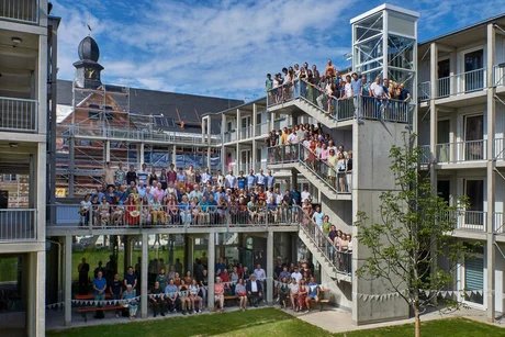 Eröffnung des selbstverwalteten Wohnheims Collegium Academicum in Heidelberg, 2023