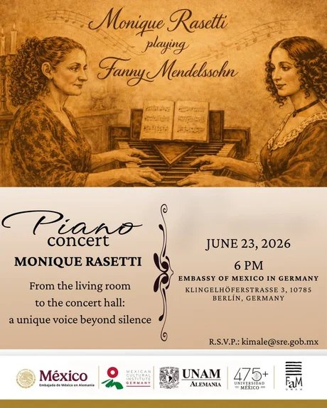 Piani concert Monique Rasetti