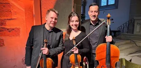 Daniel Mögelin, Markéta Janoušková und Rafael Guevara