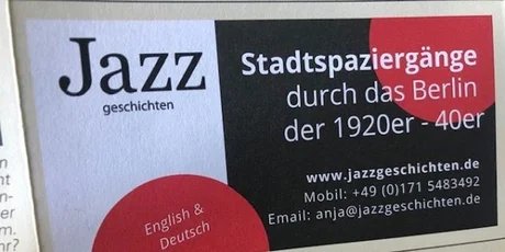 Jazz touren des Jazzguide Berlin