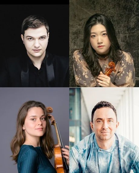 Im Uhrzeigersinn: Andrei Ioniță, Anna Im, Nilay Özdemir Viola, Catalin Serban