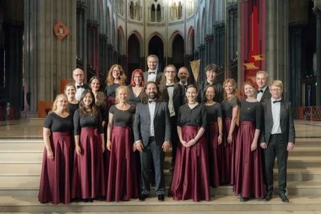 Der ‘HXOS Chor in der Kathedrale von Lille