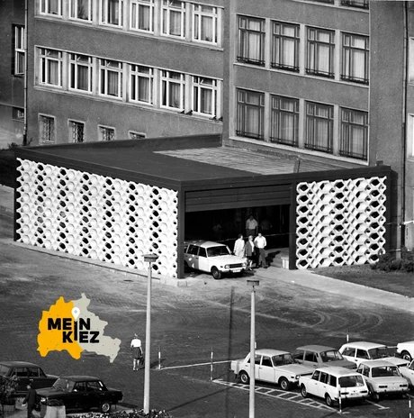 Stasi-Zentrale, Zugang Haus 1, ca. 1975