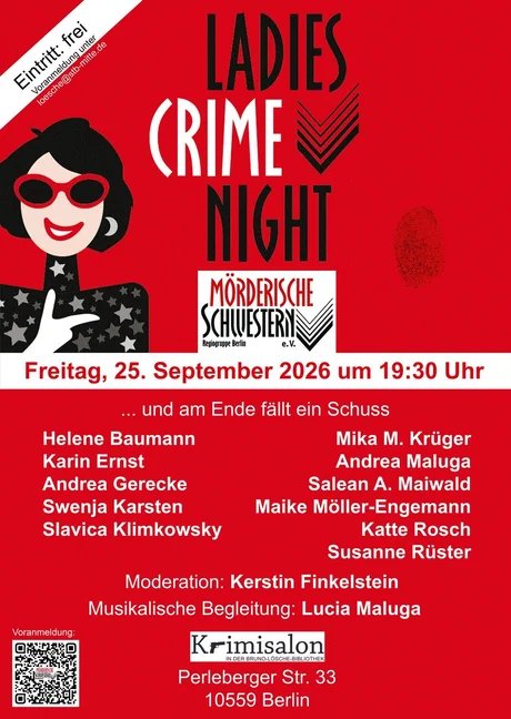 Ladies Crime Night mit den Mörderischen Schwestern