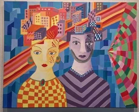 Ausstellungseröffnung Vanesa Harbek - Musikerin, Malerin, Komponistin 