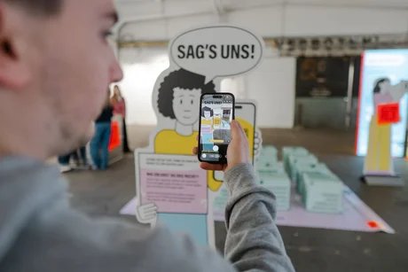 Indoor Pop-Up-Ausstellung
