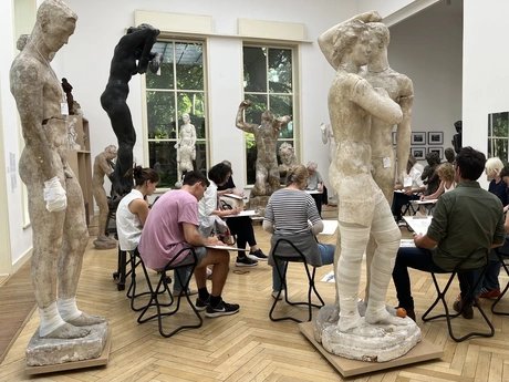 Zeichenworkshop im Georg Kolbe Museum