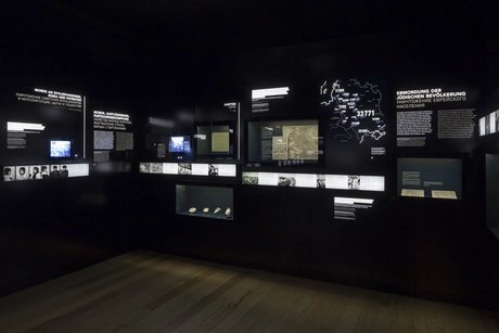 Blick in die Dauerausstellung des Museums Berlin-Karlshorst