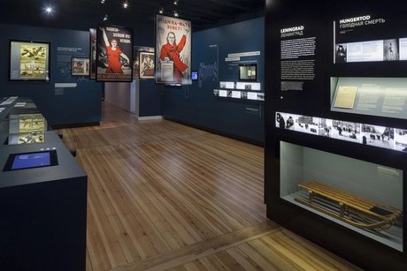 Blick in den Themenraum "Die Sowjetunion im Krieg"