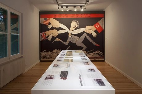 Blick in den Themenraum "Die Anti-Hitler-Koalition"