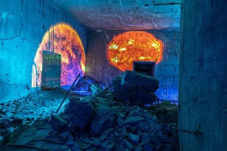 Klang- und Lichtinstallation: Seafoam Palace presents »Roadside Picnic«