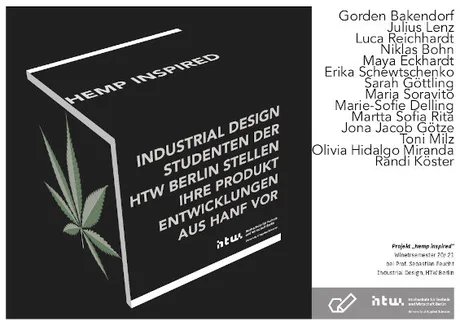 Hemp Inspired – Industrial Design HTW Berlin