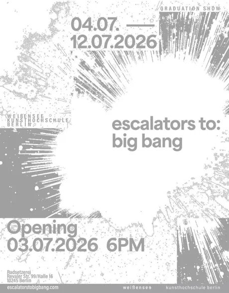 escalators to: big - Plakat