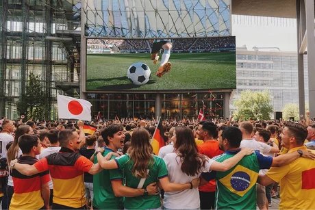 Public Viewing am Potsdamer Platz