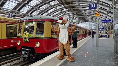 Easter train 2026 at Ostbahnhof