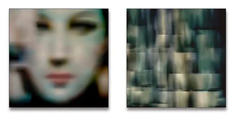 Multiple Portraits, Face II (Matrix), 2016/25  & Abstract Portraits, Personality IV, Forget the Past, 2019/25