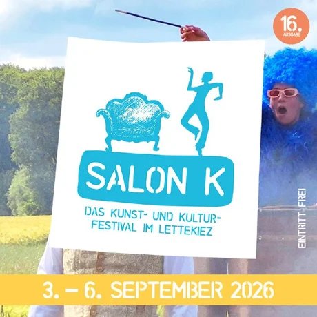 Programmflyer Salon K 2026-Titelseite