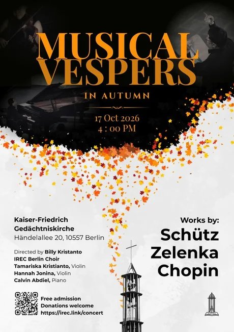 Musical Vespers in Autumn – Geistliche Chormusik im Herbst