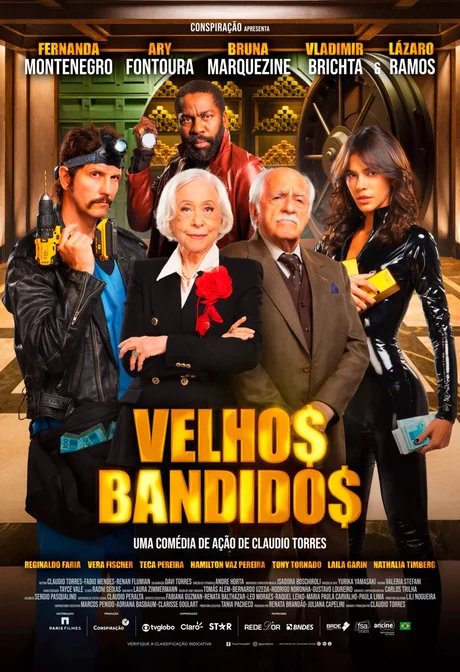 Plakat des brasilianischen Films "Velhos Bandidos"