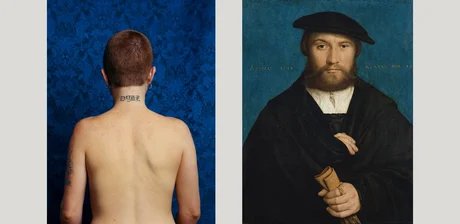 Catherine Opie, Dyke, 1993 / Hans Holbein d.J., Hermann Hillebrandt de Wedigh, 1533