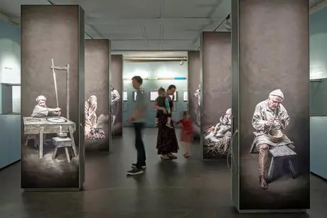 Die Dauerausstellung im Museumsdorf Düppel macht das Leben im Mittelalter begreiflich.